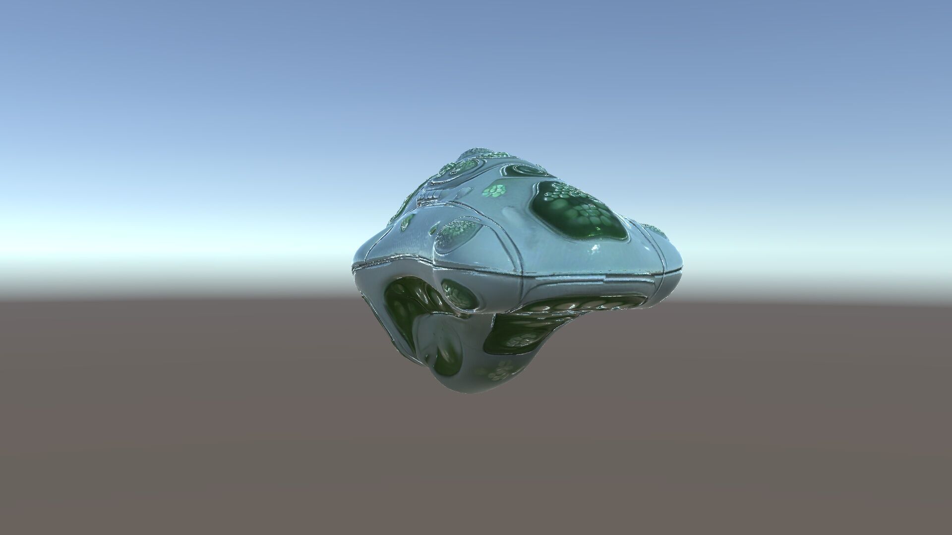 Futuristic Biomechanical Device Model Pack Low-poly 3D model_17