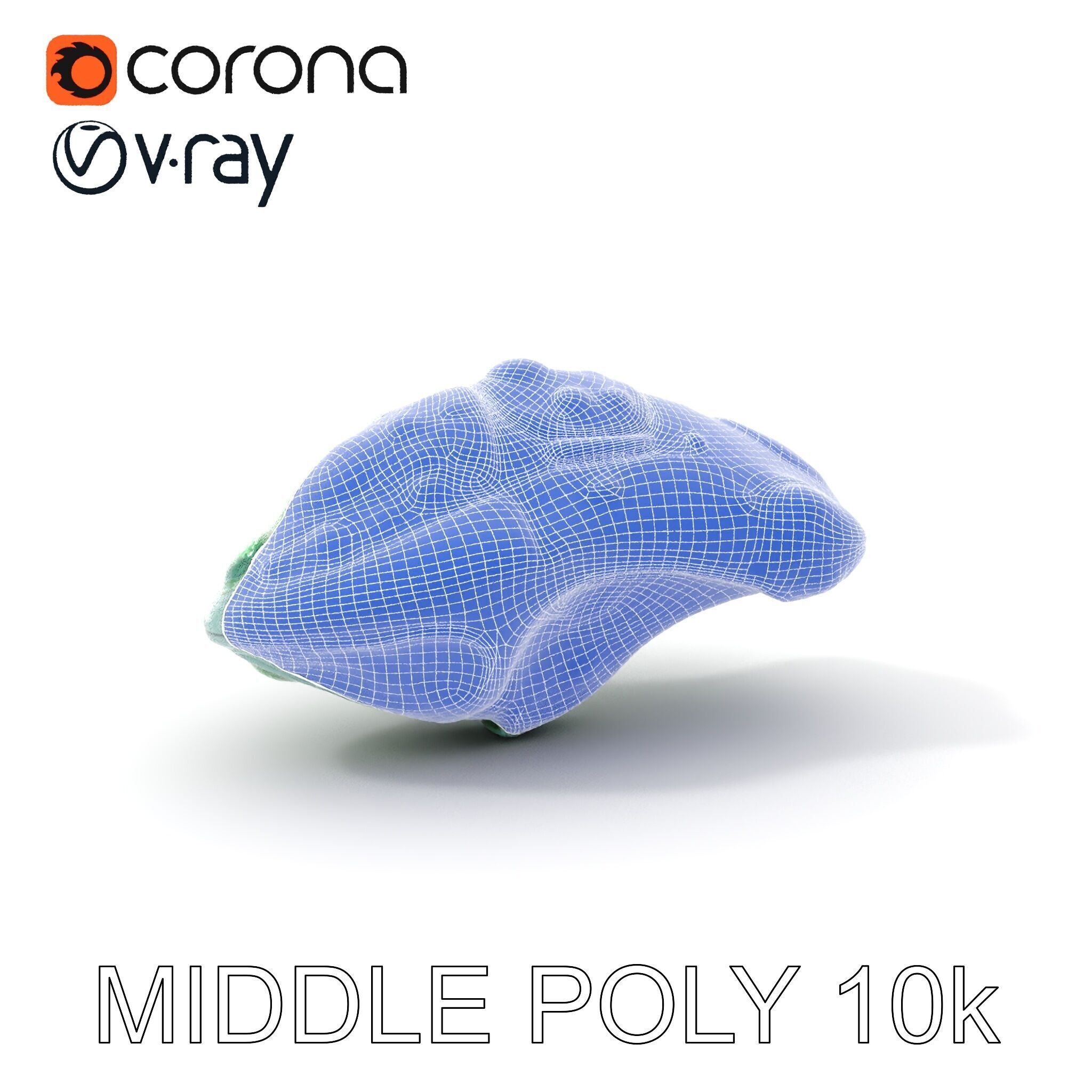 Futuristic Biomechanical Device Model Pack Low-poly 3D model_32