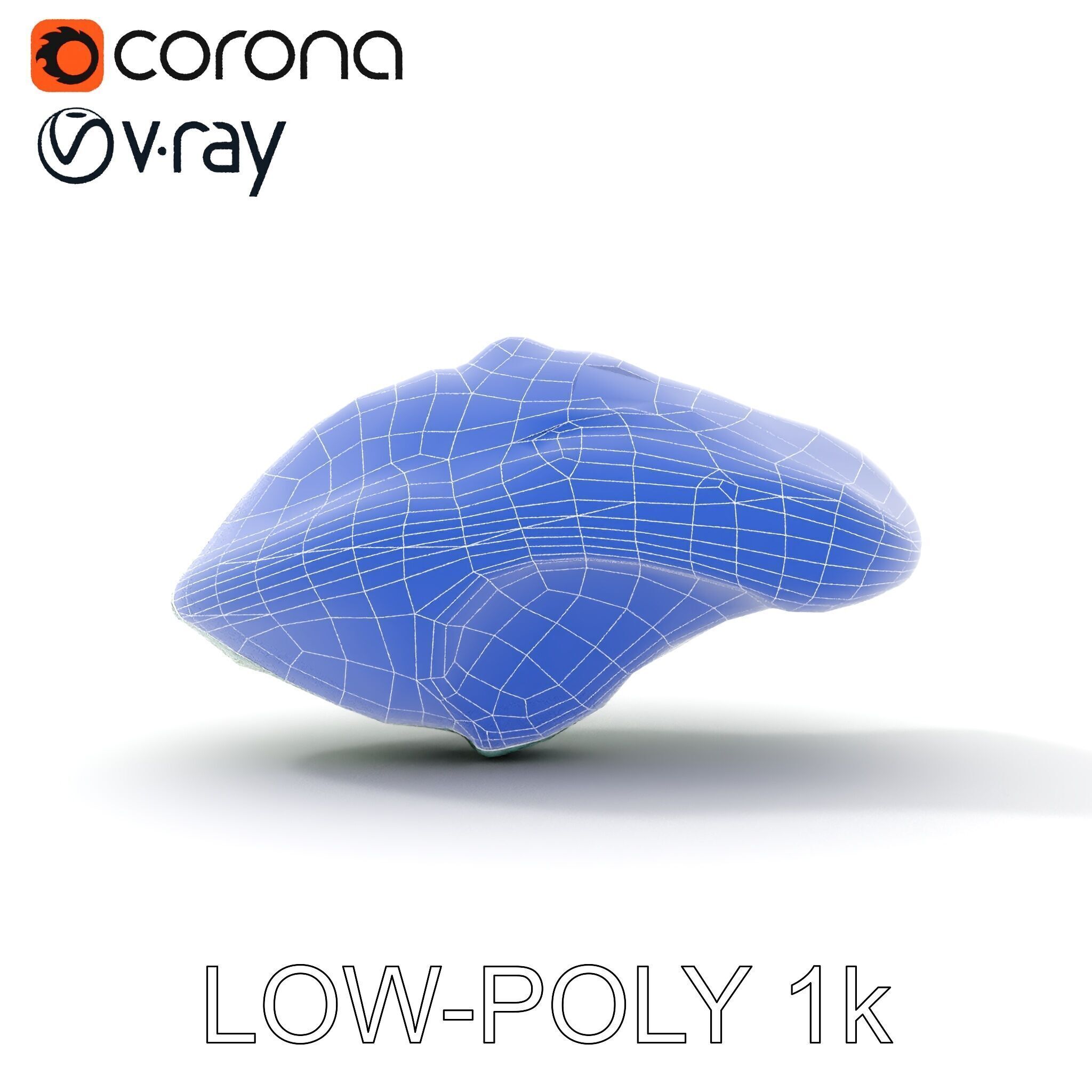 Futuristic Biomechanical Device Model Pack Low-poly 3D model_33