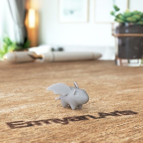 Naga the Indonesian Fairy Hippo Dragon Plush Decoration 3D print model