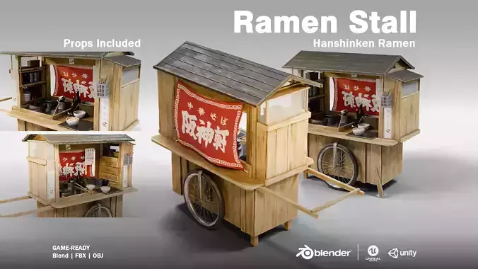 Ramen Stall Hanshinken