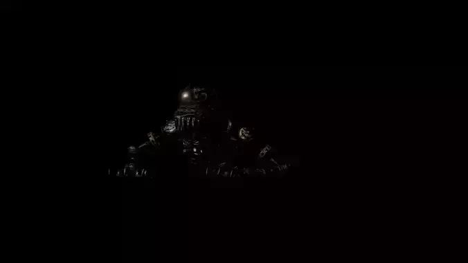 FNAF Ruin Monty 3D model