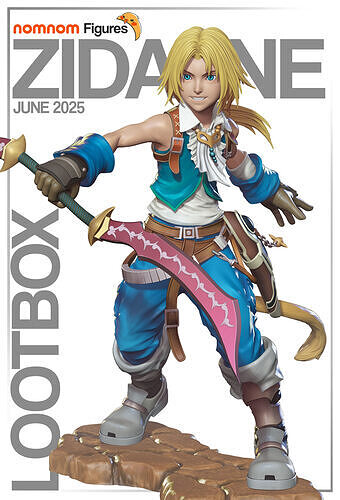 Zidane Tribal - Final Fantasy IX 3D print model
