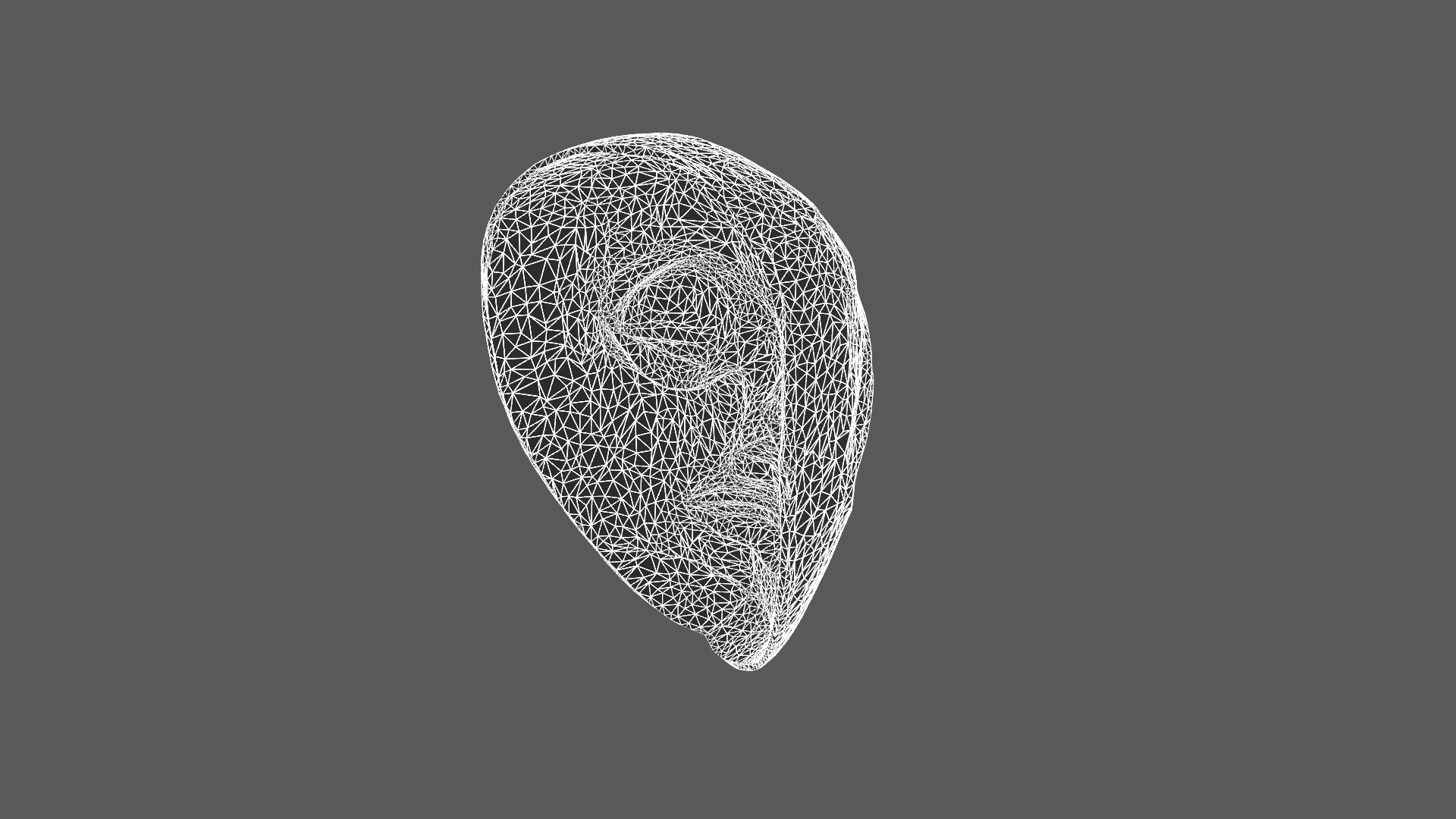 Stylized Wooden Tribal Mask 3D Model 3D model_9