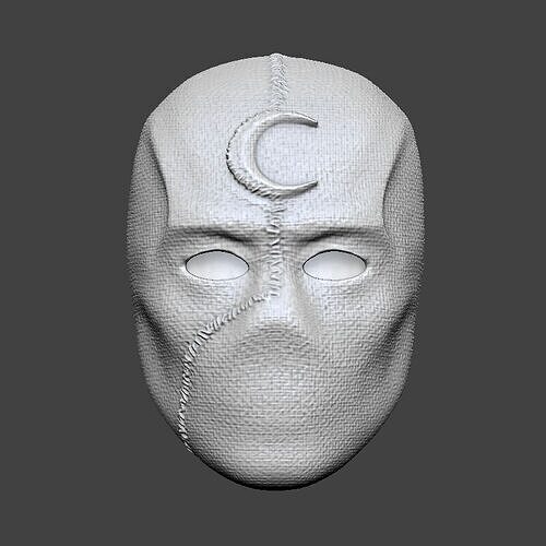 Moon Knight Mr Knight Mask Marvel Cosplay Helmet 3D print model