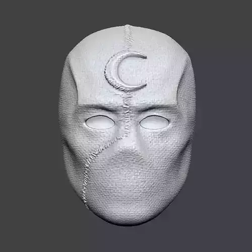Moon Knight Mr Knight Mask Marvel Cosplay Helmet 3D print model