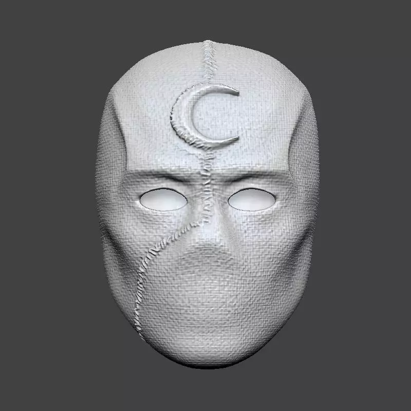 Moon Knight Mr Knight Mask Marvel Cosplay Helmet 3D print model_0