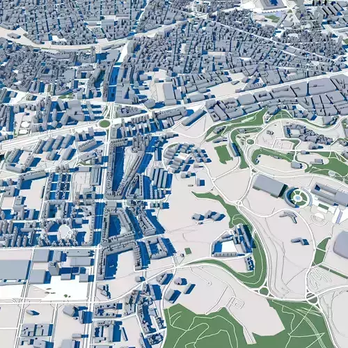 Part Of Barcelona City Spain 1