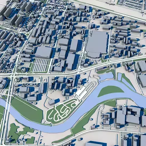 Part Of Bydgoszcz City Poland