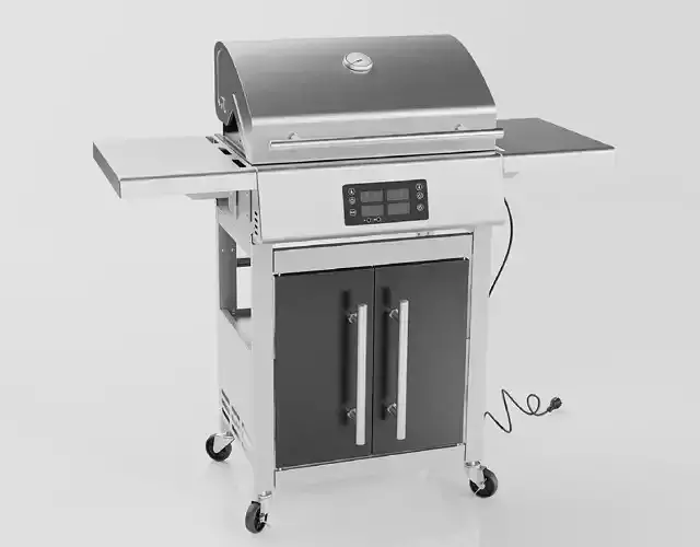 Electric Barbecue Grill 3D model