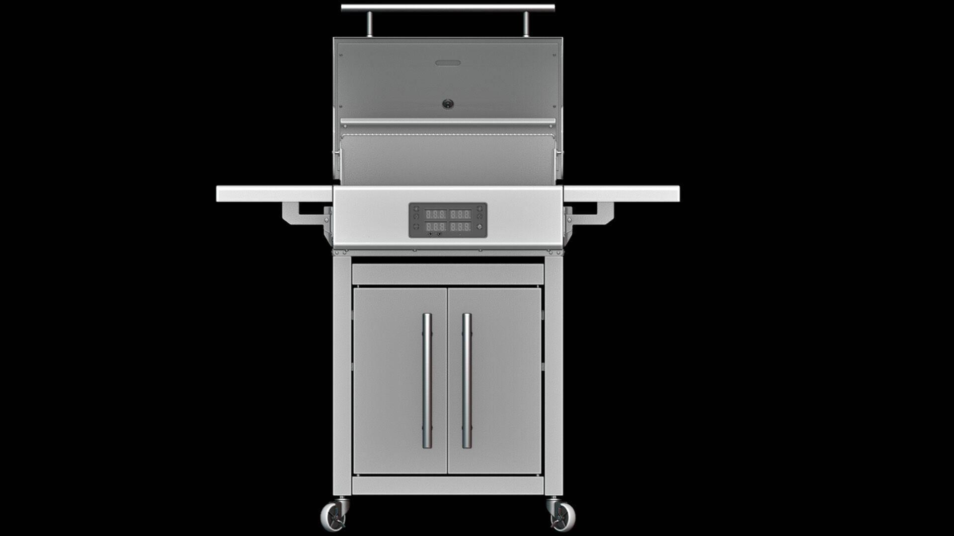 Electric Barbecue Grill 3D model_8