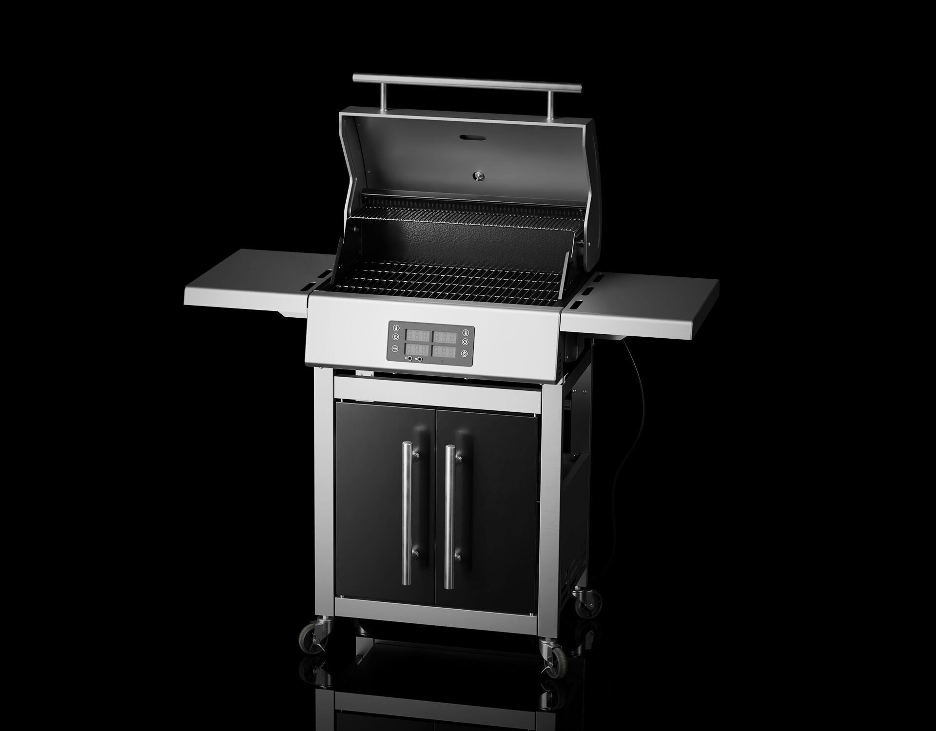 Electric Barbecue Grill 3D model_3
