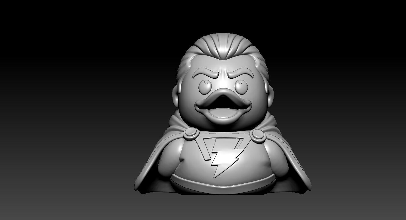 DC comic character Shazam urban vibe 3D print model_2