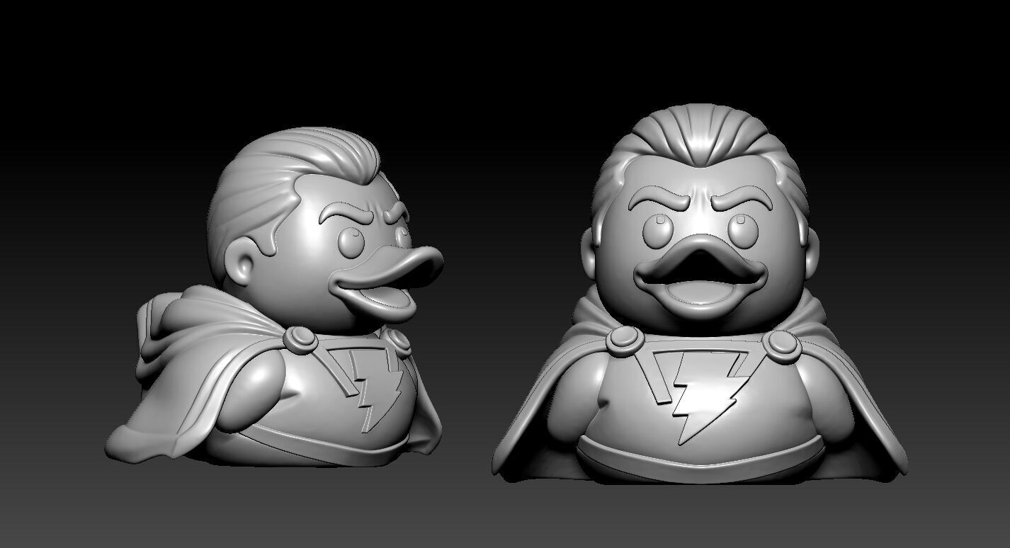 DC comic character Shazam urban vibe 3D print model_1