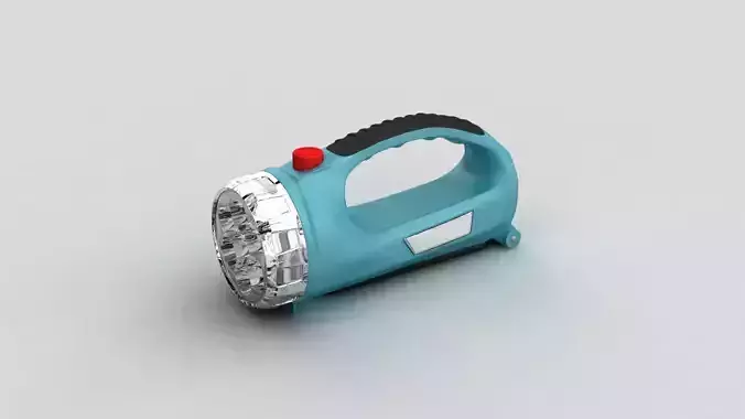 Multifunctional Flashlight 3D model