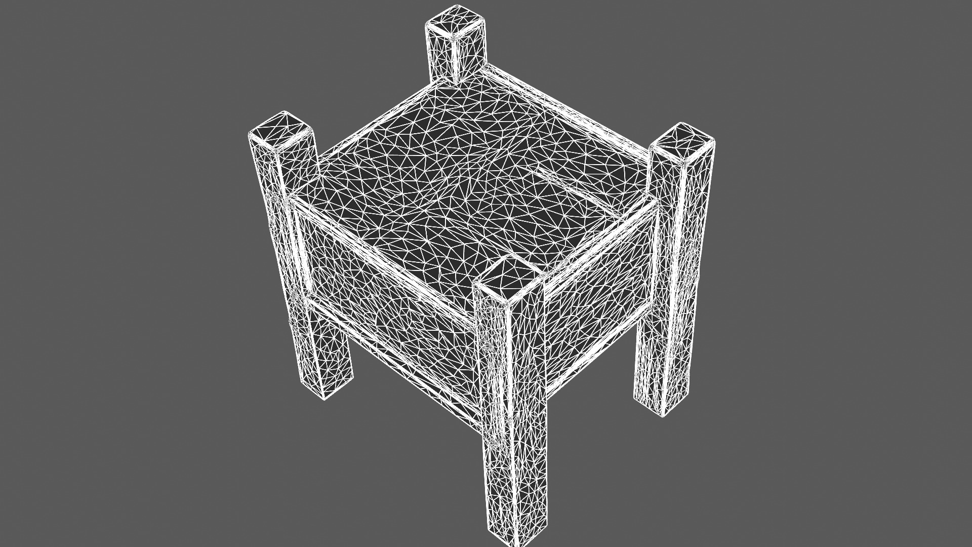 Rustic Wooden Signpost 3D Model 3D model_9