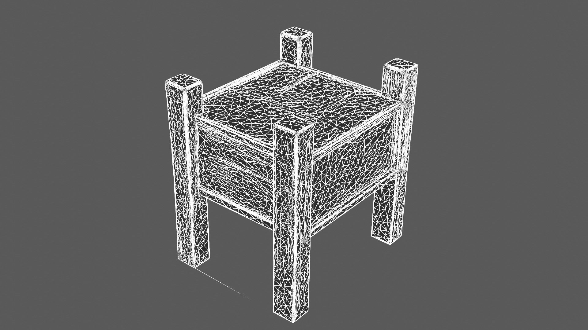 Rustic Wooden Signpost 3D Model 3D model_8