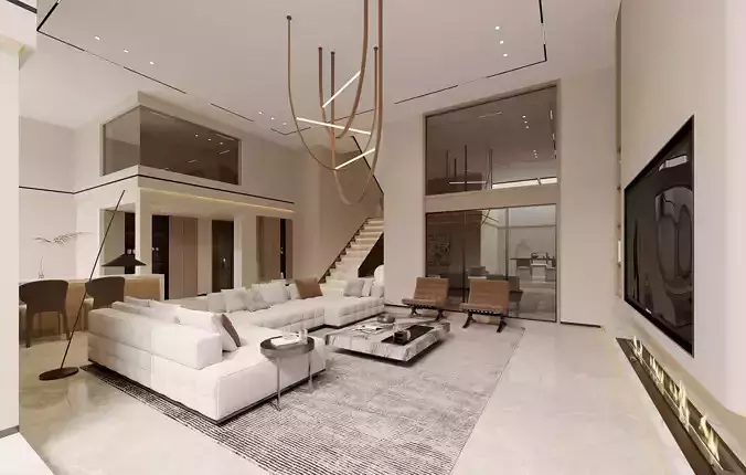 modern living room interior scenes 180