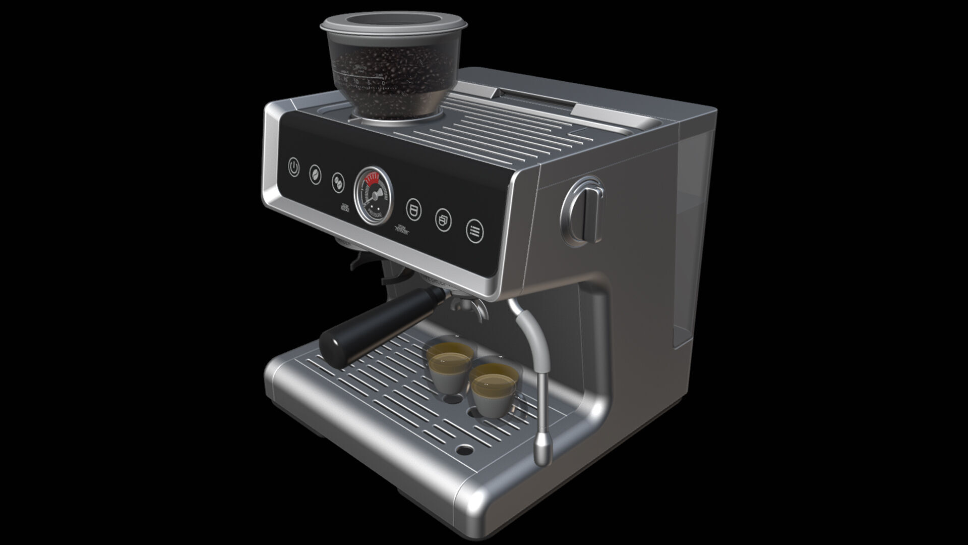 Espresso Machine 3D model_9