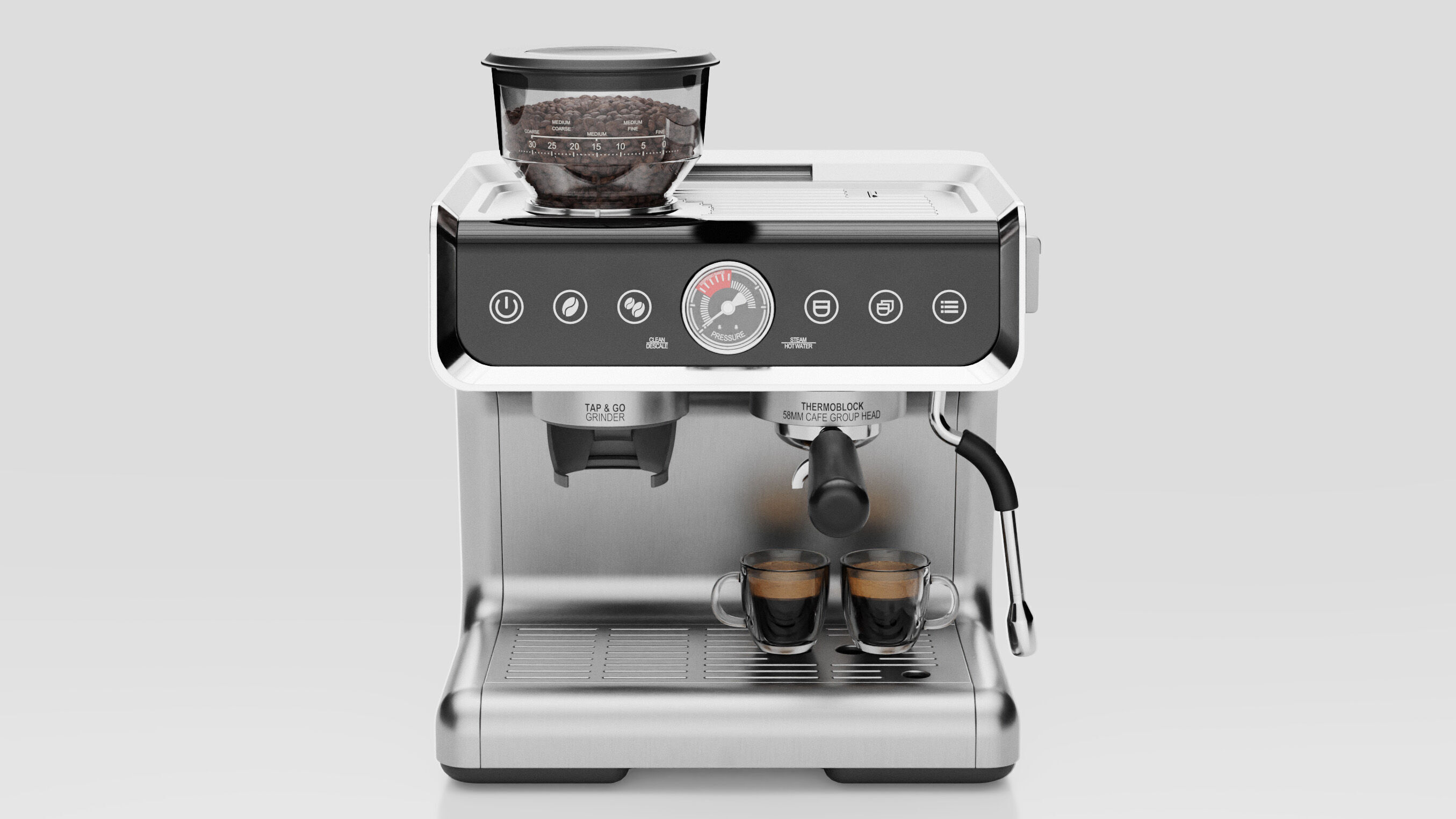 Espresso Machine 3D model_1