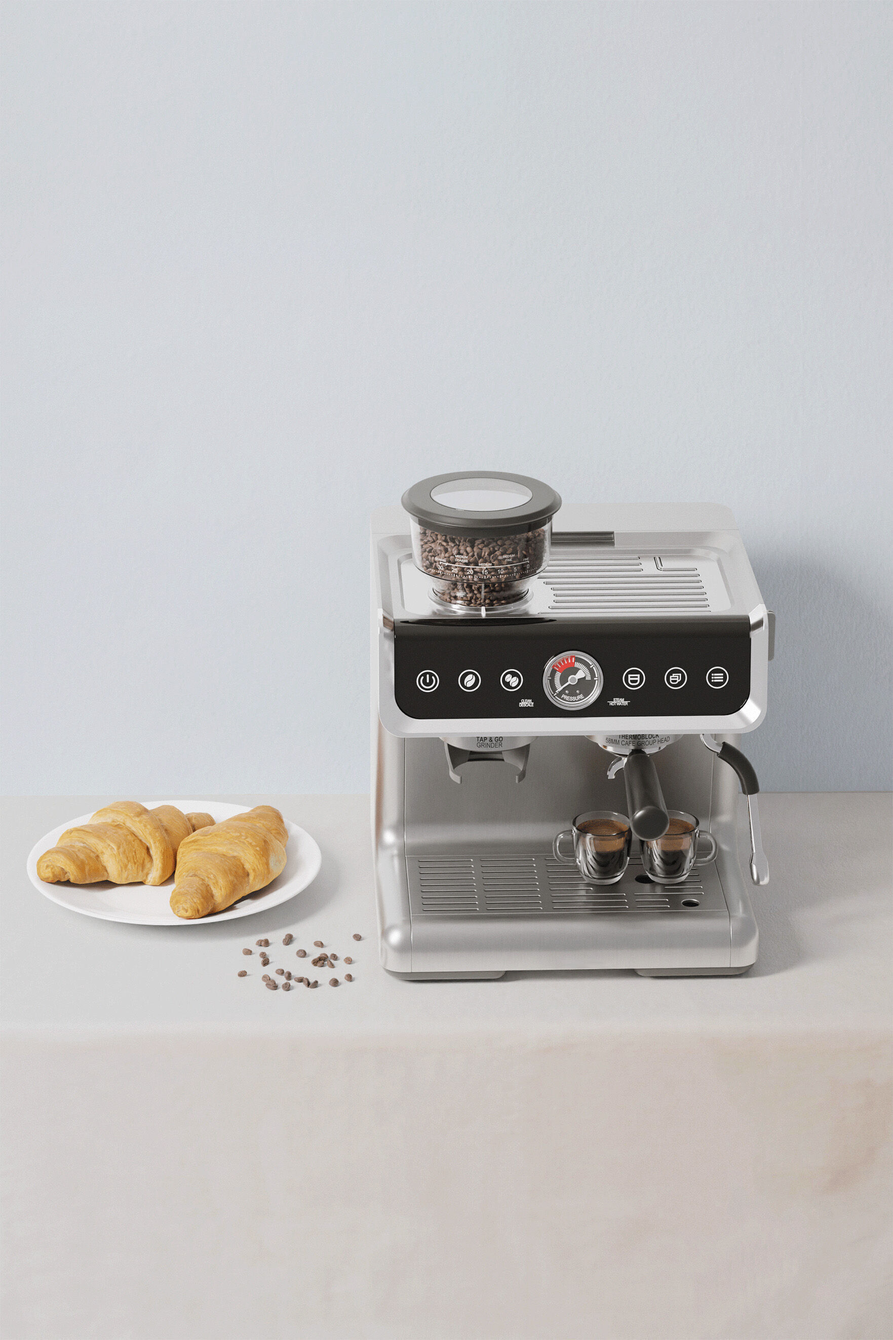 Espresso Machine 3D model_4