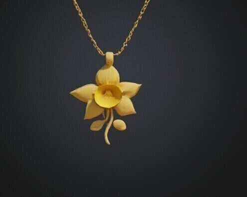 3D necklace 3D model