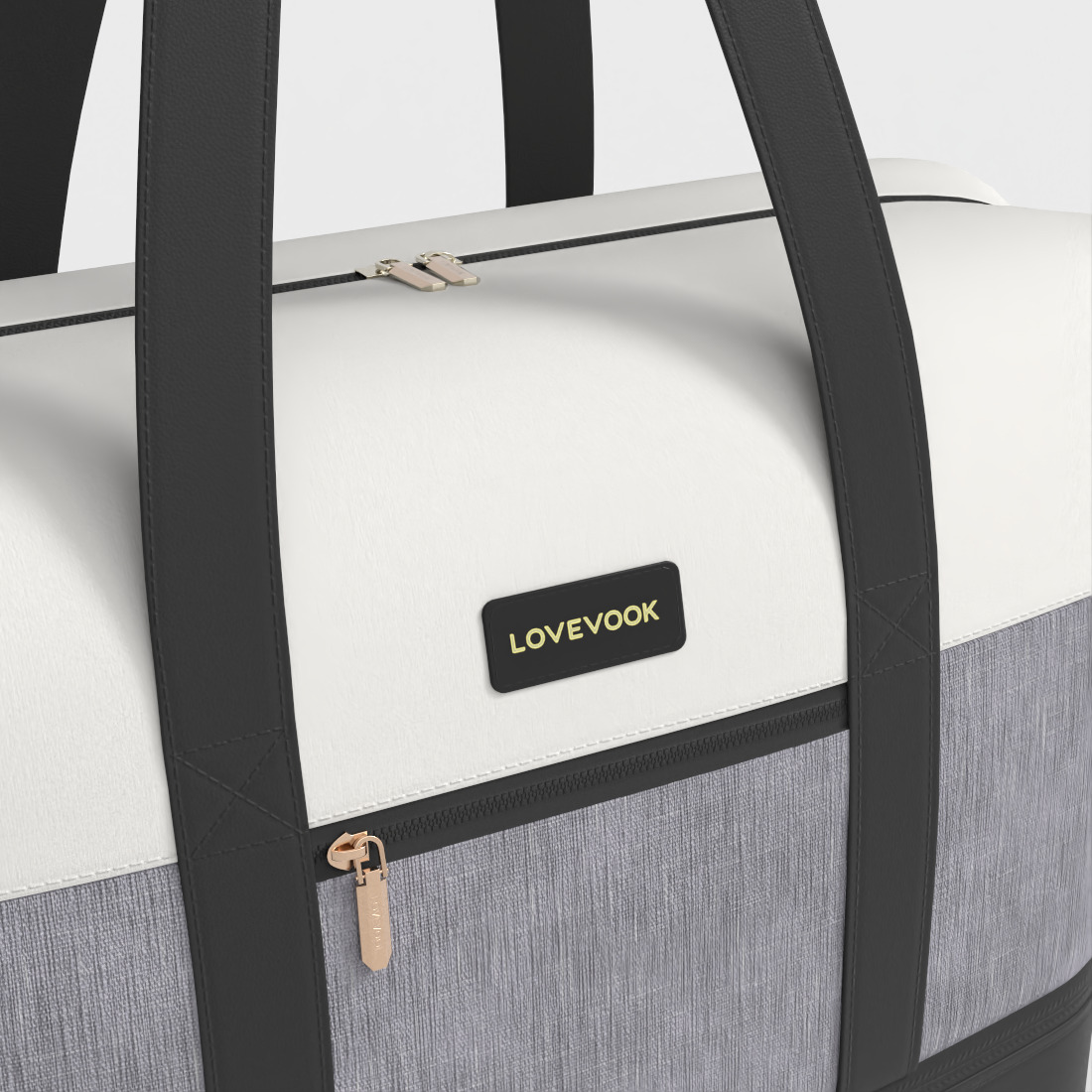 TRAVEL DUFFLE BAG Low-poly 3D model_5