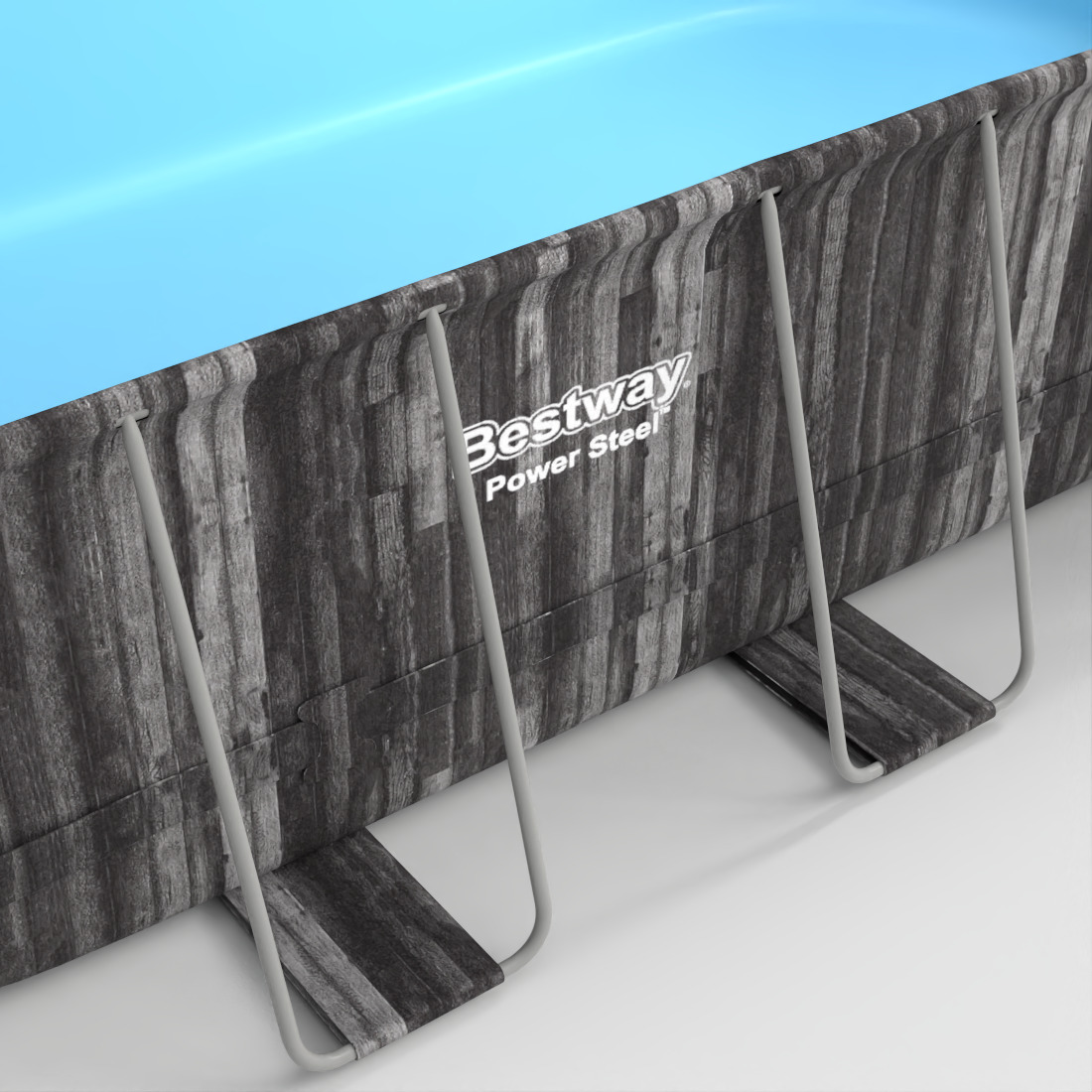 PORTABLE OUTDOOR SWIMMING POOL Low-poly 3D model_5