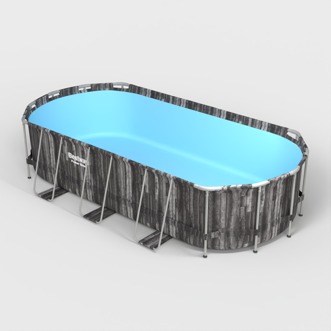 PORTABLE OUTDOOR SWIMMING POOL Low-poly 3D model_4