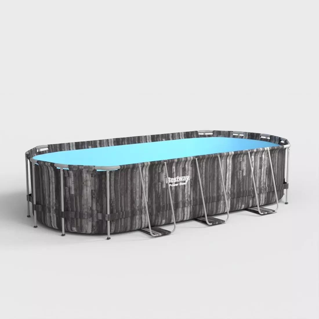 PORTABLE OUTDOOR SWIMMING POOL Low-poly 3D model_0