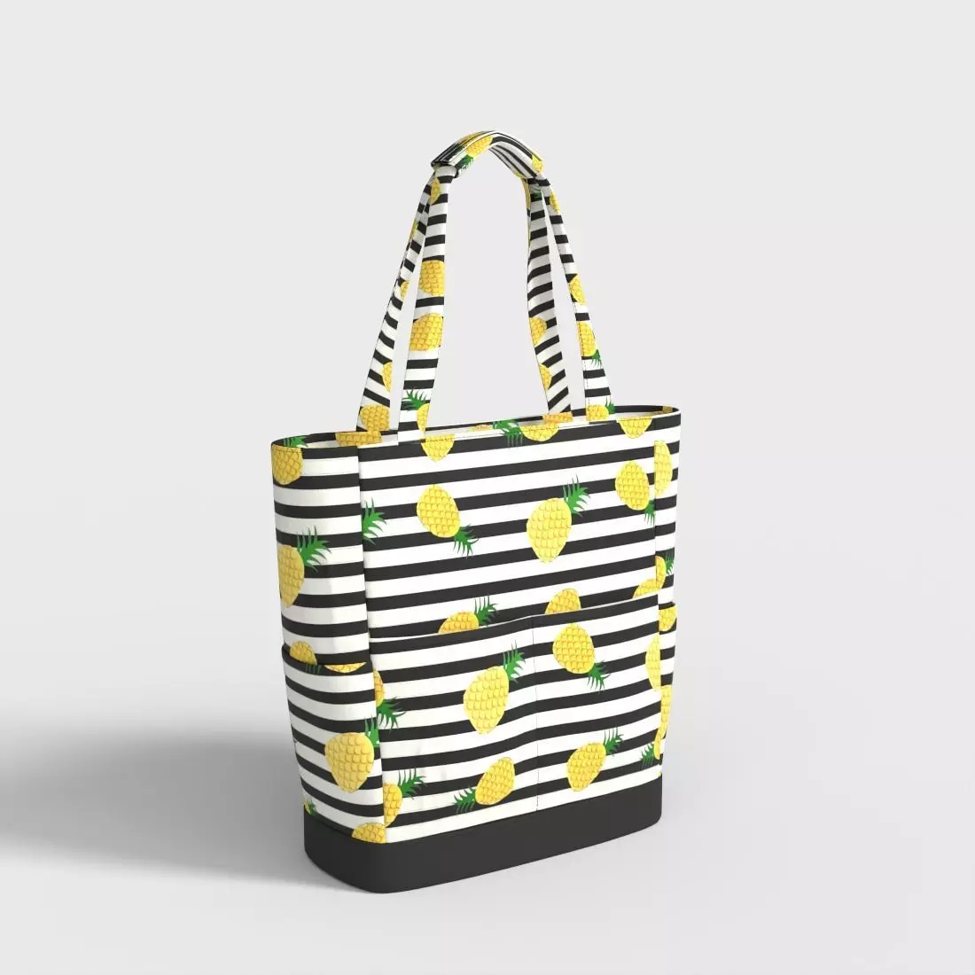 BEACH BAG Low-poly 3D model_0
