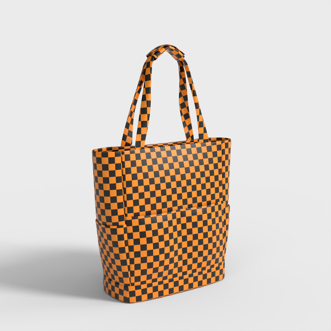 BEACH BAG Low-poly 3D model_7