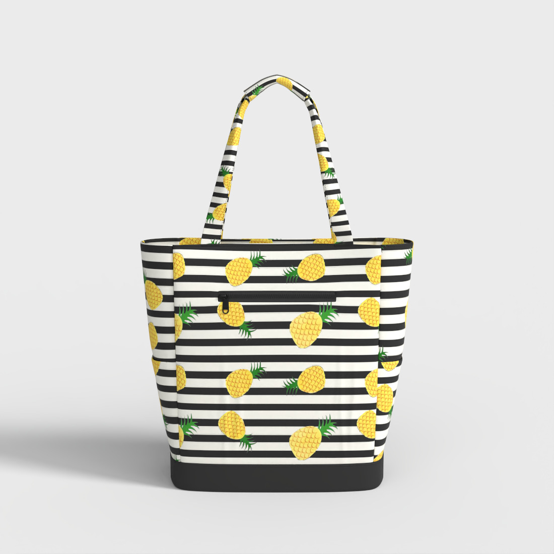BEACH BAG Low-poly 3D model_1