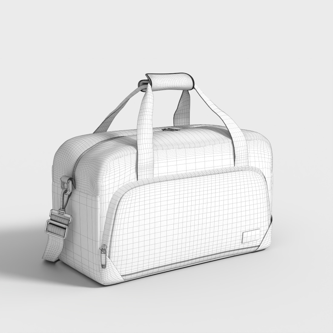 RYNAIR CABIN BAG Low-poly 3D model_7