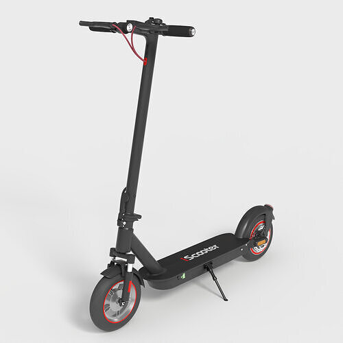 ISCOOTER ELECTRIC SCOOTER Low-poly 3D model 5