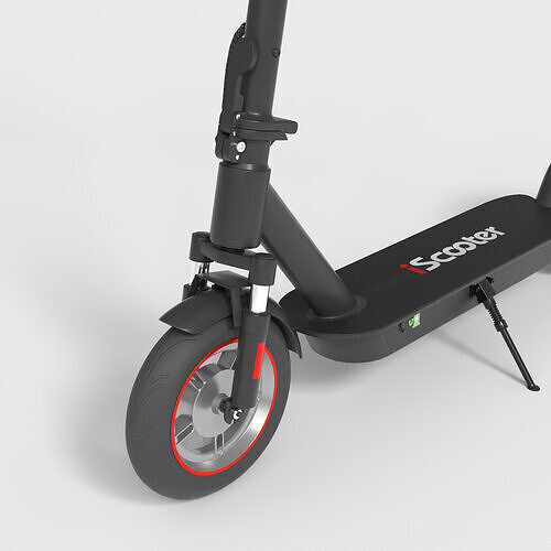 ISCOOTER ELECTRIC SCOOTER Low-poly 3D model 6