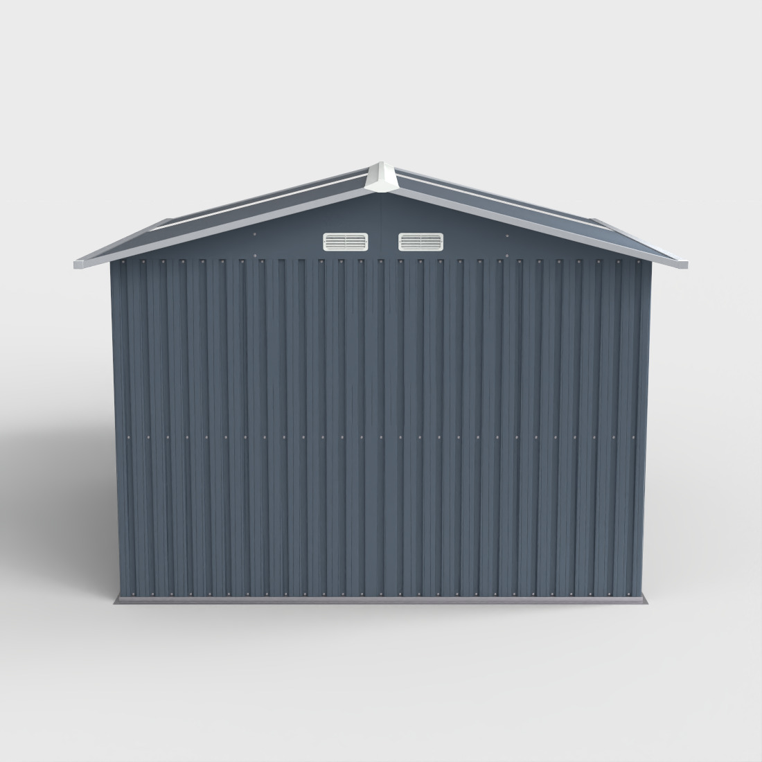 OUTDOOR STORAGE SHED Low-poly 3D model_3