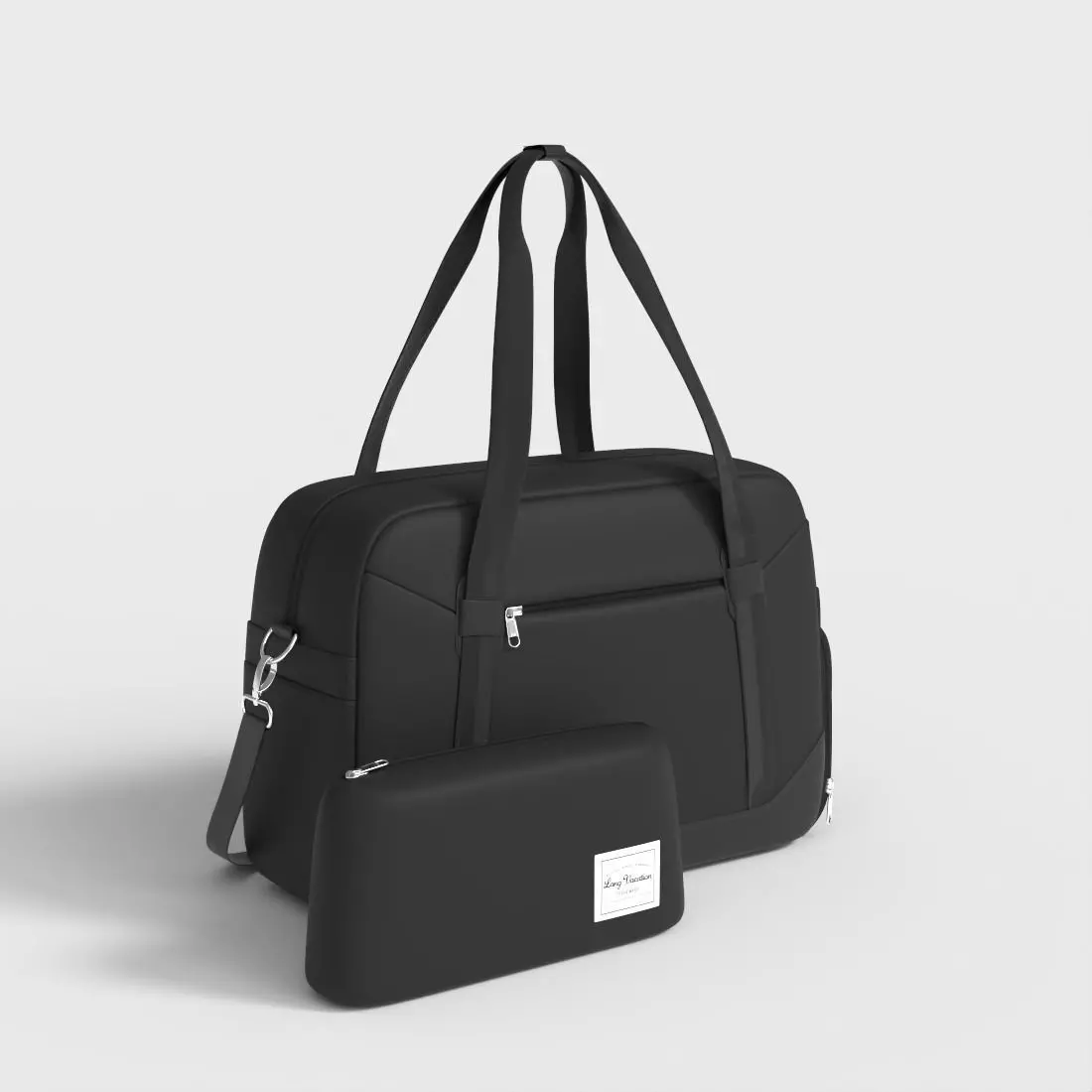 WOMENS DUFFLE BAG Low-poly 3D model_0