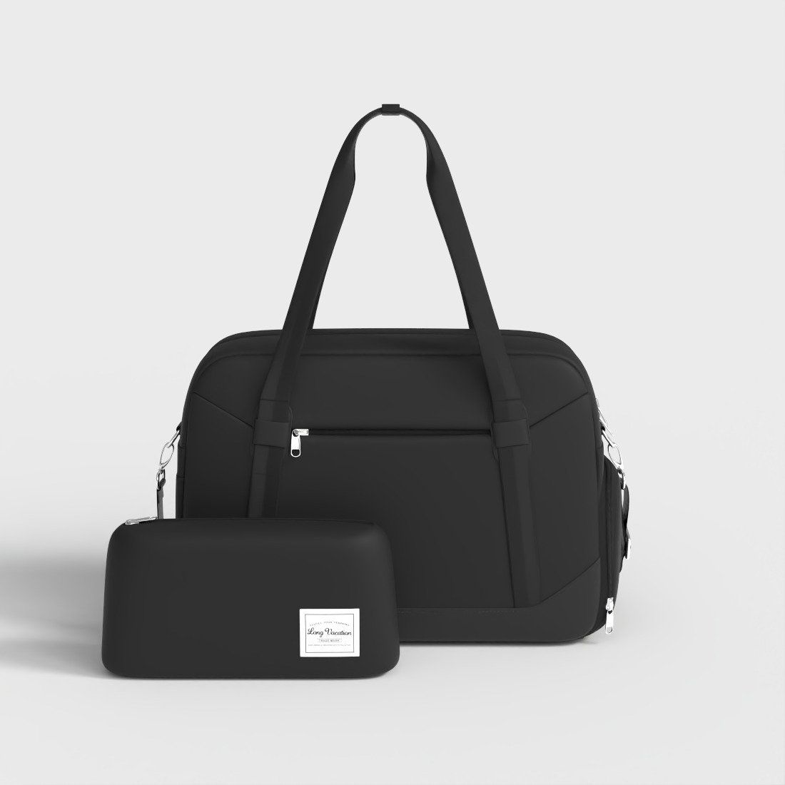 WOMENS DUFFLE BAG Low-poly 3D model_1