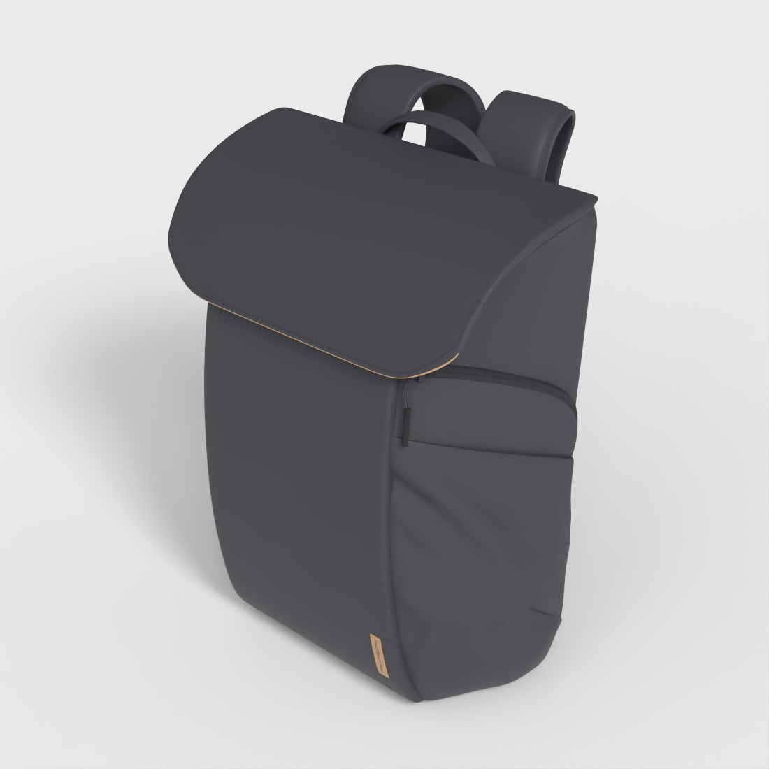 AIR BACKPACK Low-poly 3D model_4