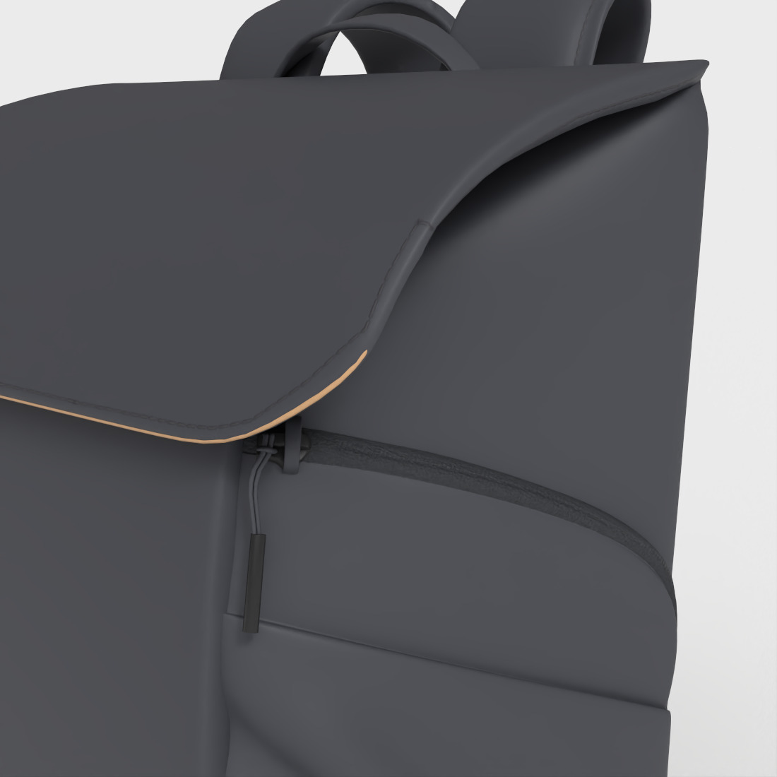 AIR BACKPACK Low-poly 3D model_6