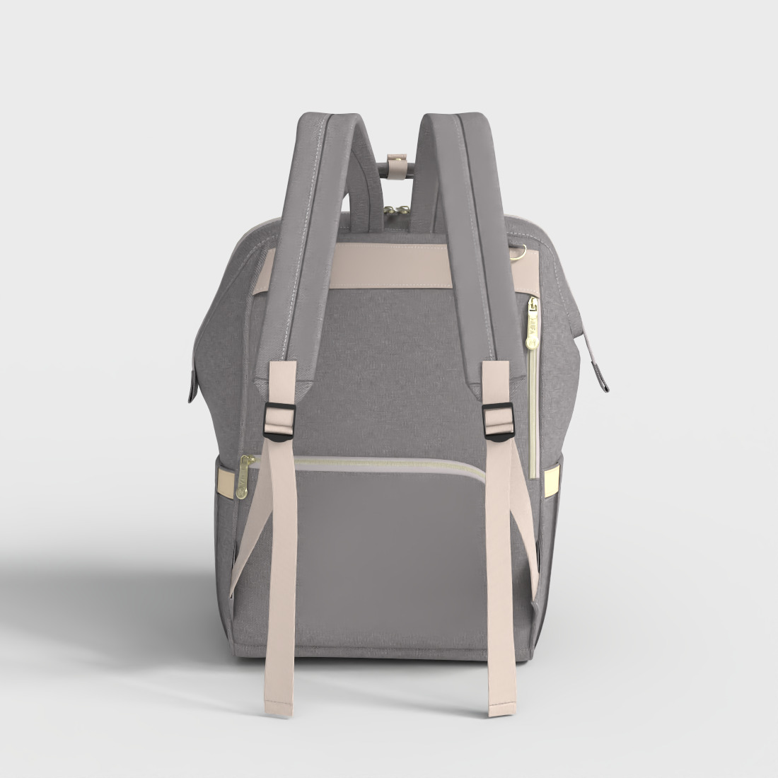 DIAPER BACKPACK  Low-poly 3D model_1