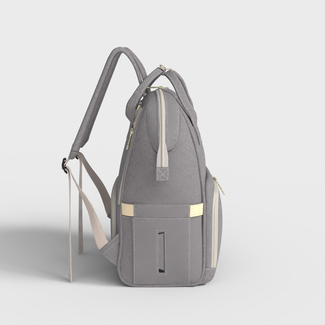 DIAPER BACKPACK  Low-poly 3D model_2