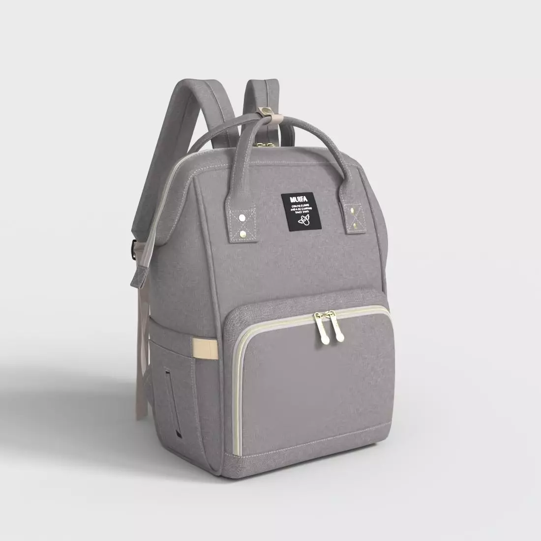 DIAPER BACKPACK  Low-poly 3D model_0