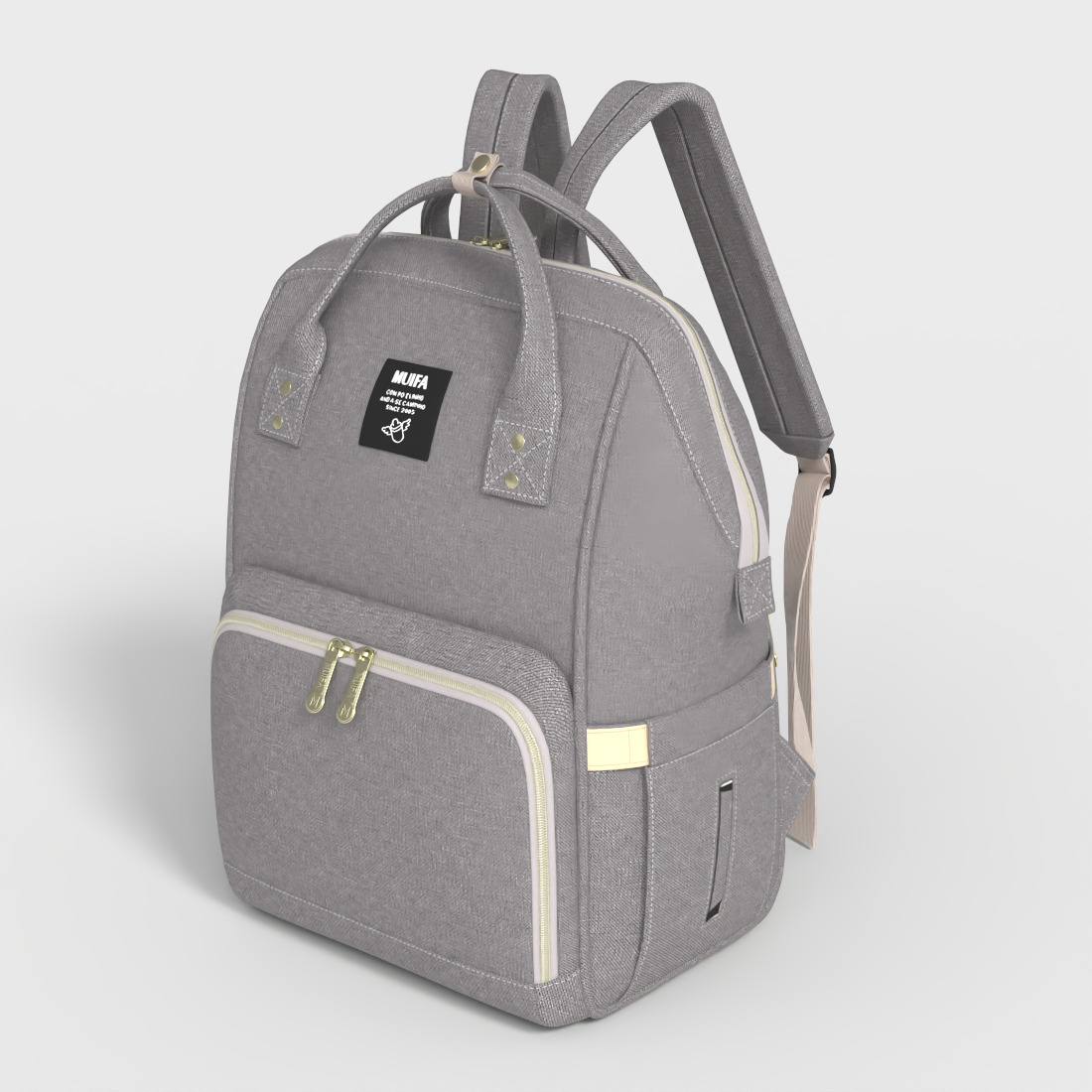 DIAPER BACKPACK  Low-poly 3D model_3