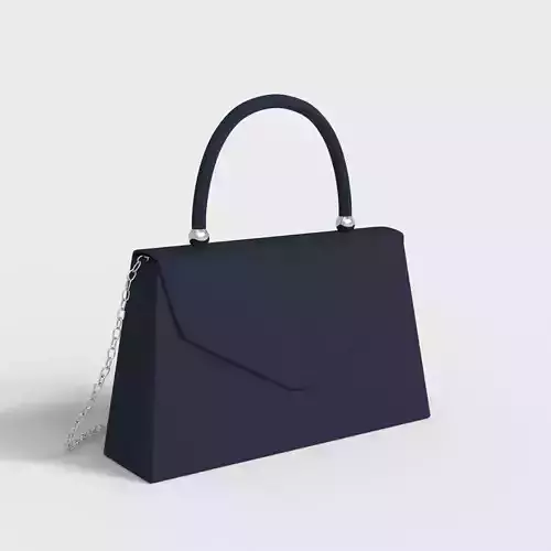 SwankySwans Clutch Bag Low-poly 3D model