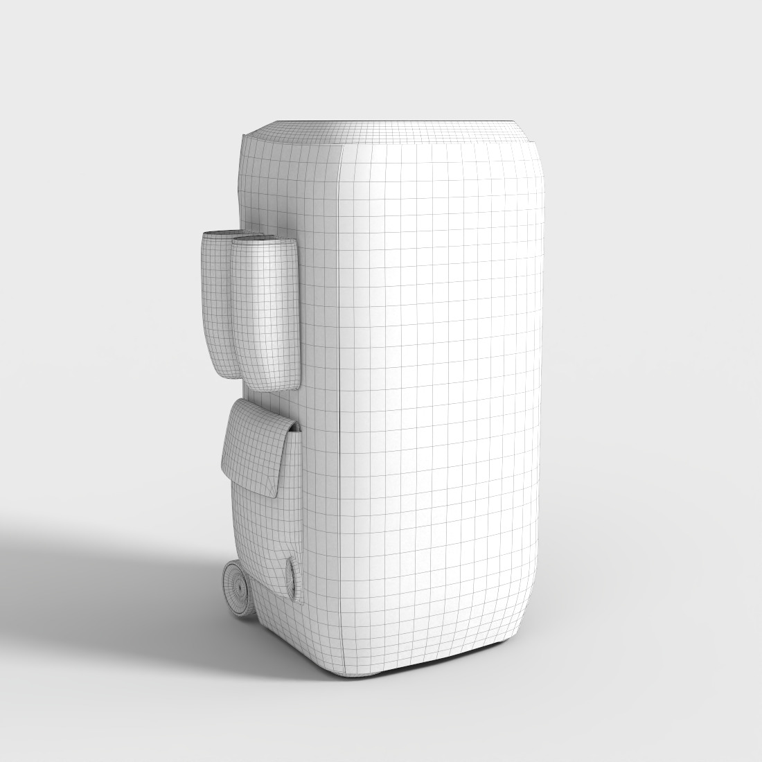 JBL PARTY SPEAKER Low-poly 3D model_8