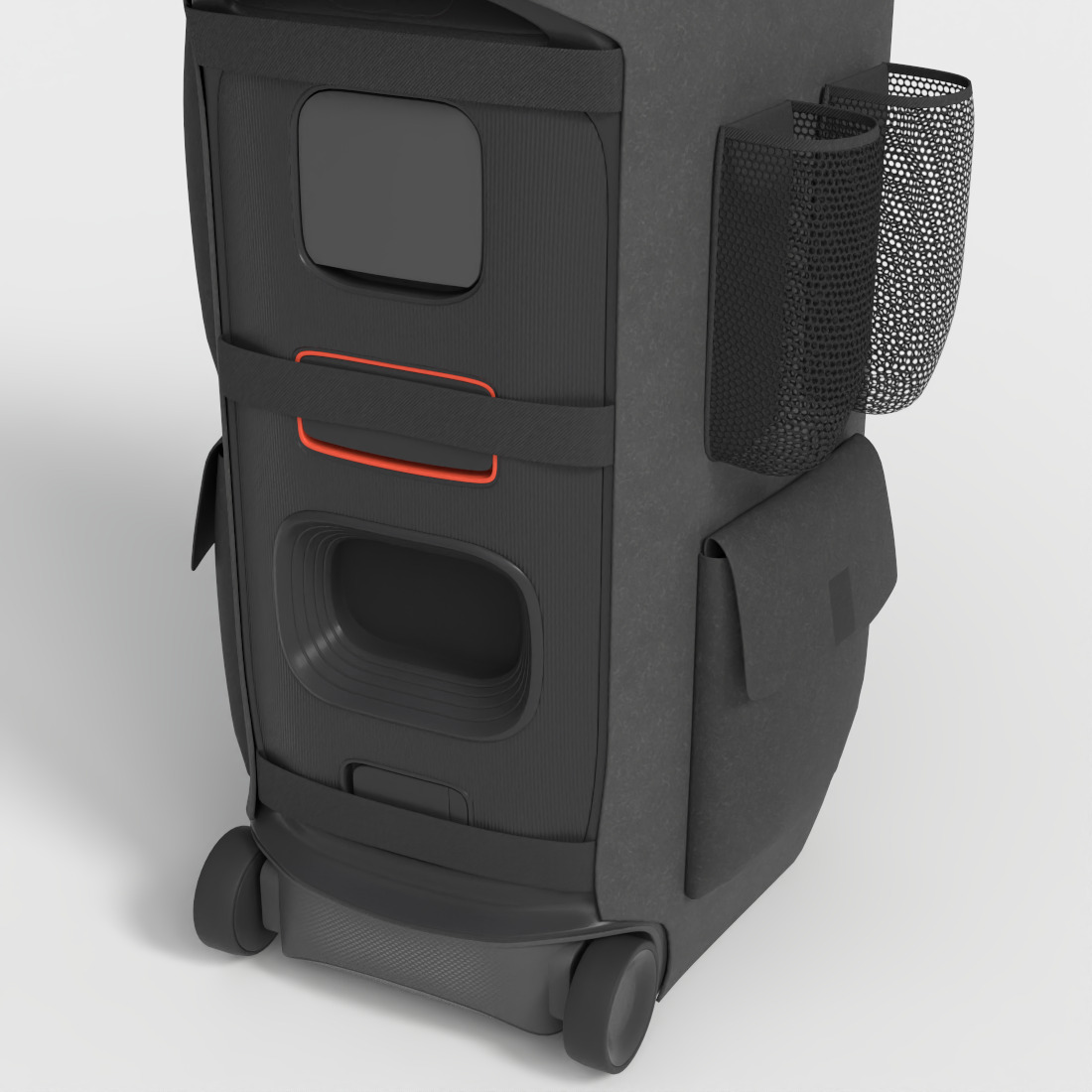 JBL PARTY SPEAKER Low-poly 3D model_6