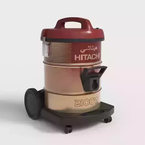 HITACHI VACUUM CLEANER Low-poly 3D model