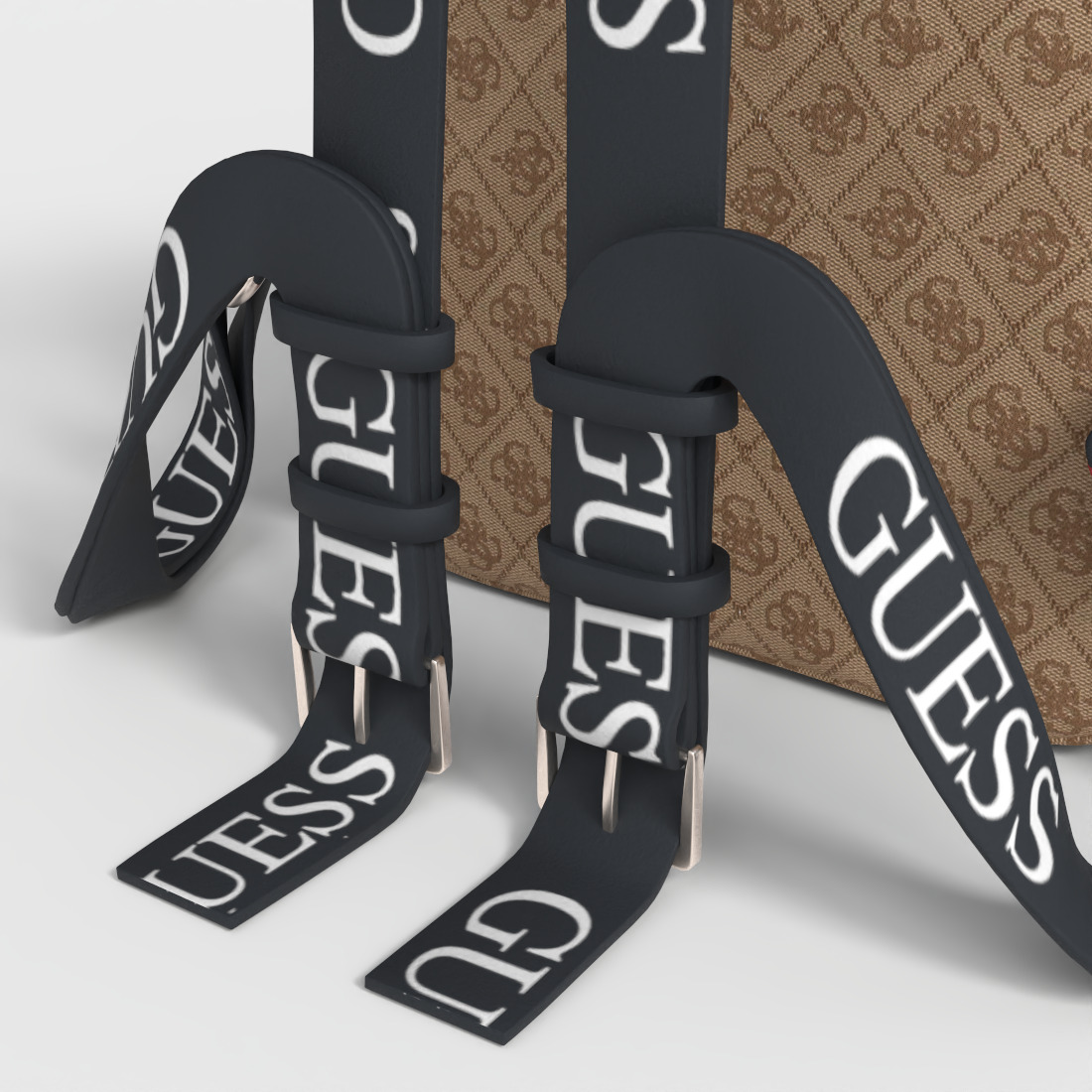 GUESS VIKKY BACKPACK Low-poly 3D model_5